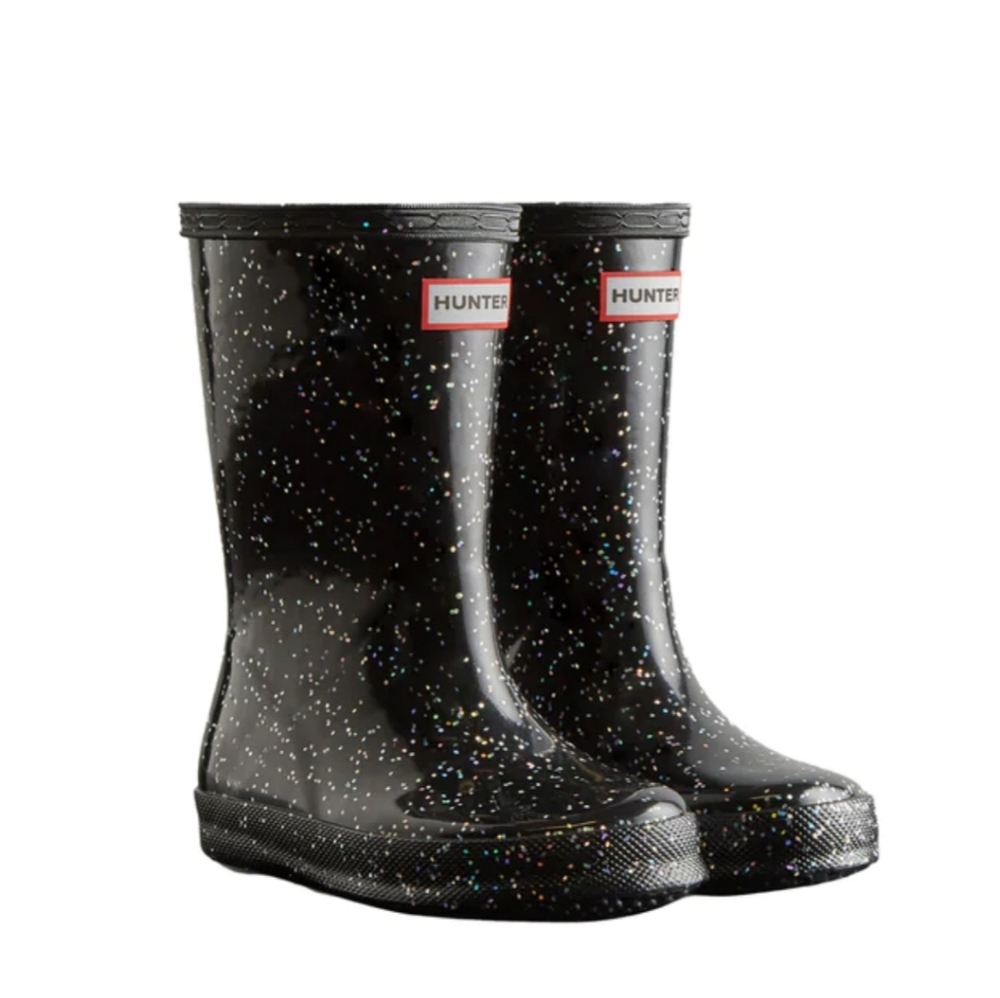 Hunter first classic giant glitter waterproof rainboot